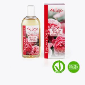 aceite de baño a la rosa