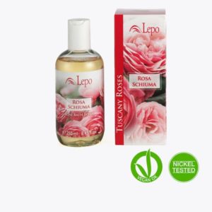 lepo gel de baño a la rosa