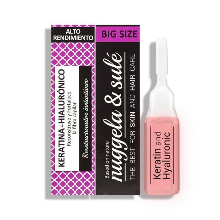 NUGGELA & SULÉ  <br> Ampolla de Keratina Hialurónico. 10 ml. Pelo