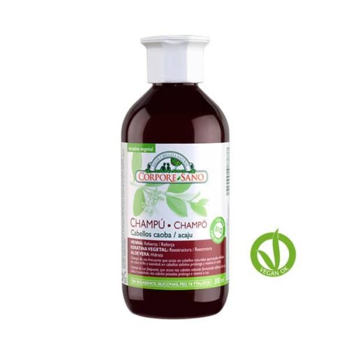 corpore sano champu cabello caoba