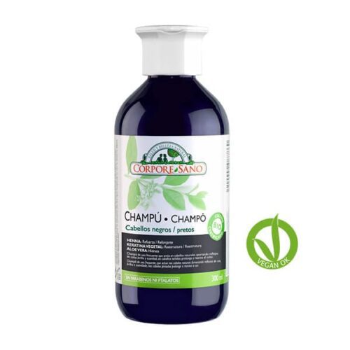 corpore sano champu cabello negro