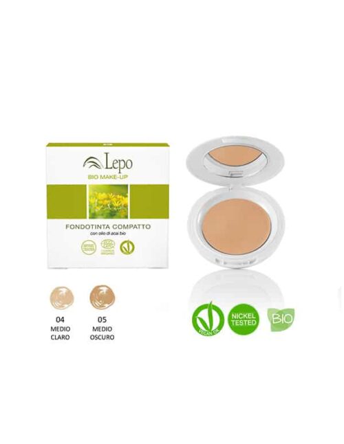 Maquillaje compacto bio