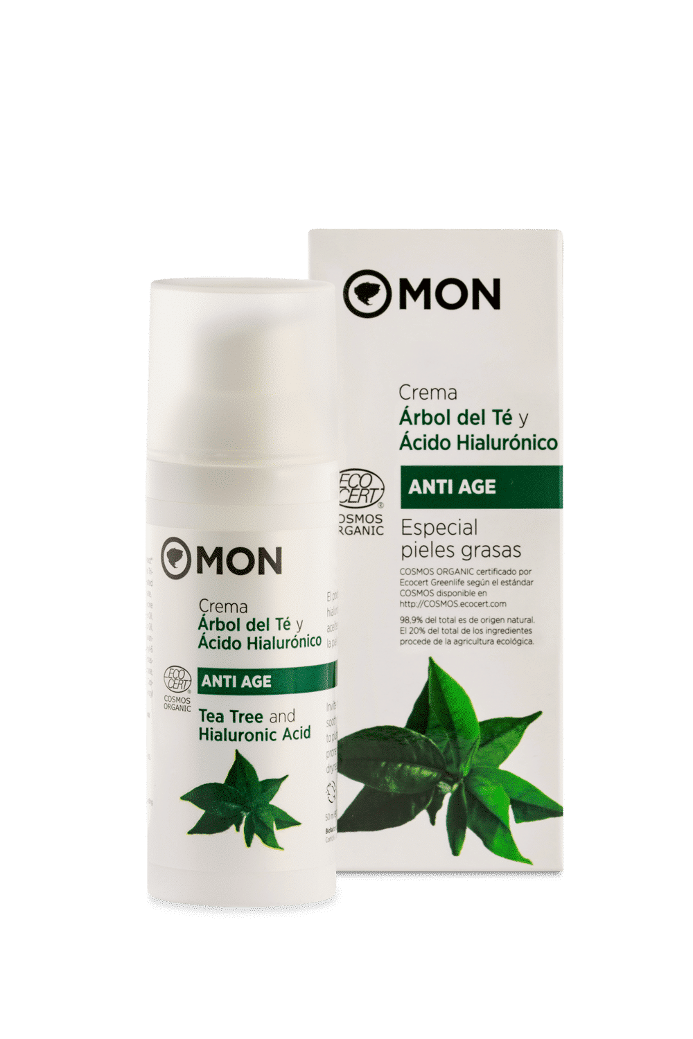 crema antiage de mon con extracto de te