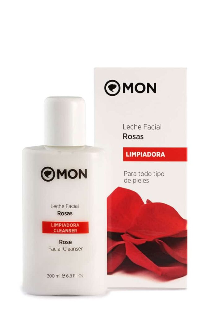 leche facial de rosas de mon deconatur