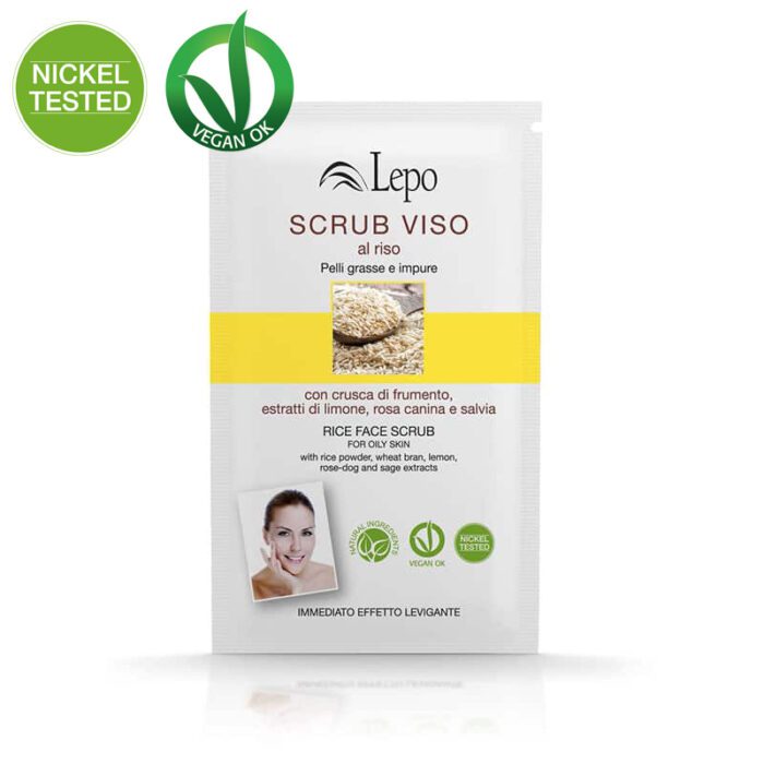 LEPO <br> EXFOLIANTE FACIAL DE ARROZ 15 ML