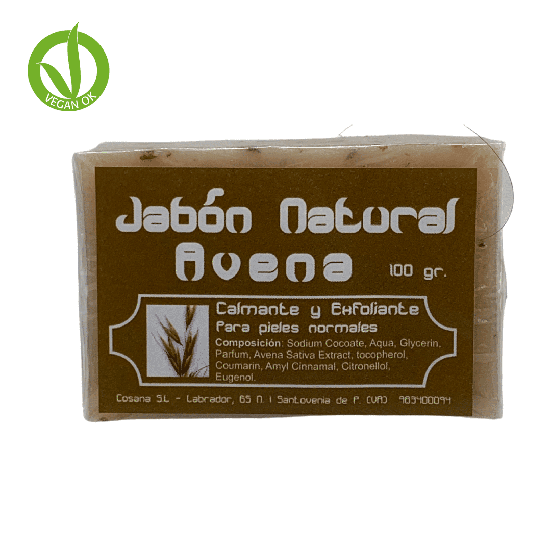 FONTE DE VITA <br> JABÓN NATURAL AVENA 100 GR Corporal