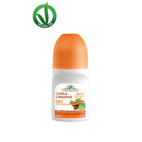 CORPORE SANO <br> DESODORANTE ROLL-ON CANELA 75 ML. Corporal