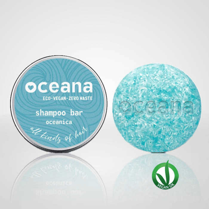 OCEANA <br>CHAMPÚ SÓLIDO PARA CABELLO NORMAL Y DÉBIL OCEÁNICA 65 GR