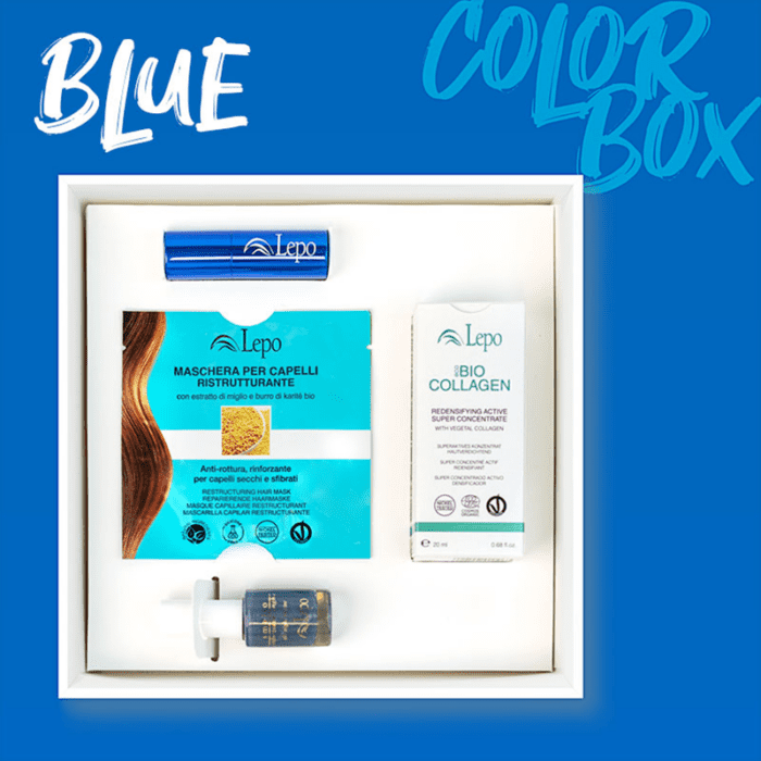 LEPO <br> ESTUCHE EDICIÓN ESPECIAL «COLOR BOX BLUE» Cosmética Específica para Alérgicos al Níquel