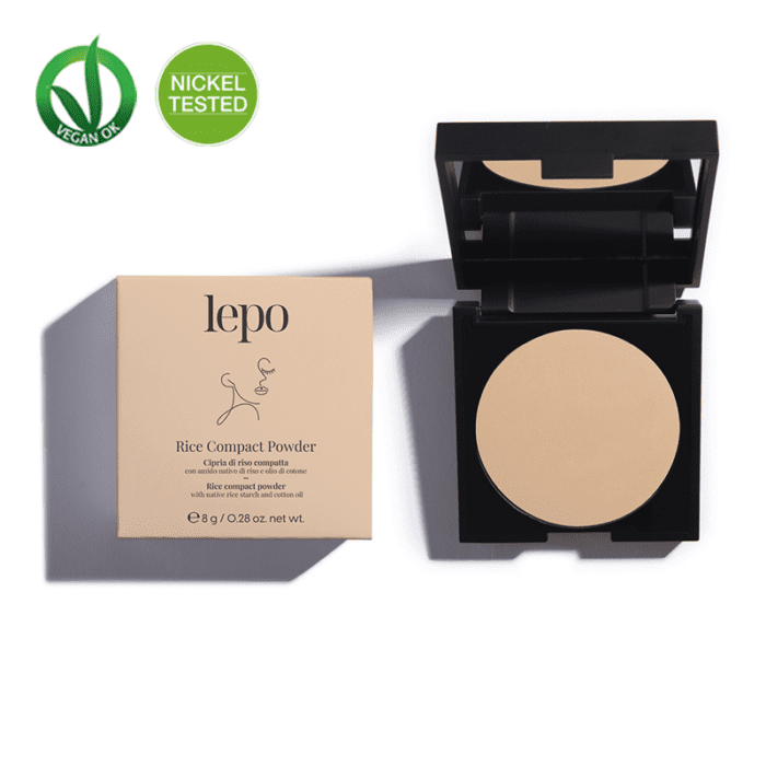LEPO <br>POLVO DE ARROZ COMPACTO