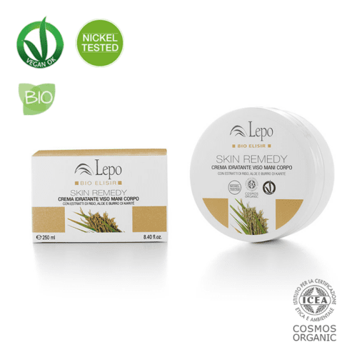 LEPO <br>SKIN REMEDY CREMA HIDRATANTE PARA ROSTRO, MANOS Y CUERPO BIO Corporal